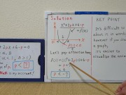Find the range of Constant p.[JapanMath](Big Natural Tits) 9/16