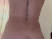 Showering after a blue collar workday 13/16