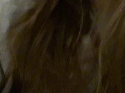 Young pretty brunette sucking her pink toy 7/16