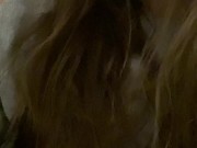 Young pretty brunette sucking her pink toy 8/16