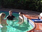 Strip Pop A shot in the swimming turns hardcore 7/16