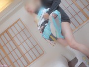 【ぶんコス】「ダメでござる♡♡あっあっイぐっ♡♡」枕営業でご奉仕えっち🤍乳首を弄ばれ連続快楽絶頂🤍 - Screenshot 9 of 16 - HD