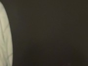 skinny girl in zentai gets cumshot on her belly 12/16