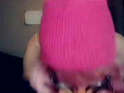 Goth Transgirl Sucks MASSIVE Schlong 13/16