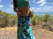 Sexo ANAL ao ar livre em praia Nordestina