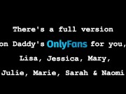 Daddy fucks Jessica! He starts slowly then builds until cums he all over his favorite good girl! POV 16/16