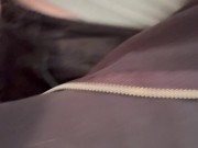 Late night laundry turns into passionate blow job 15/16