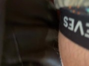 Late night laundry turns into passionate blow job 3/16