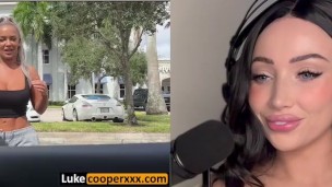 Luke Cooper & Hayley Davies, Porn ASMR Reaction, Uber Driver Fucks Big Tits Slut - Willow Harper!