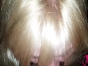 Hot Young Blonde Girlfriend Sucks My Cock and Balls 11/16