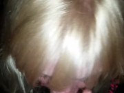 Hot Young Blonde Girlfriend Sucks My Cock and Balls 14/16