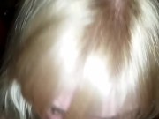 Hot Young Blonde Girlfriend Sucks My Cock and Balls 9/16