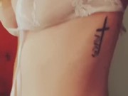 Hot babe shares tiny pussy 9/16