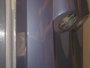 RISKY  PUBLIC TAN STUDIO BJ CUMM ON FACE 1/16