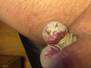 Tapping my balls with Drumsticks 11/16