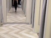 Public dressing room beautiful horny girl 3/16