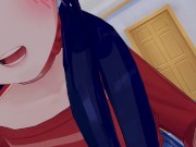 MiSide ASMR VR Roleplay ❤️ Crazy Cutie Mita Comes Into Your World ~ Pov - LEWD - Ear Licks 11/16