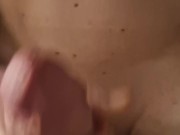Girlfriend showers whilst I listen to her sexy mum orgasming on other side of wall, almost caught