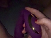 Tease- Vibrator battery dies before I cum 2/16