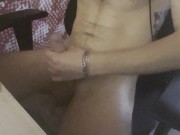 Horny Male Moans While Edging Big Cock (Use Headphones) 12/16