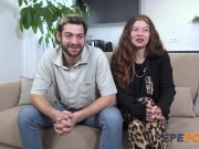 Another young couple making their porn debut! Amazing Cloe and her boyfriend 3/16