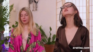 Ersties - First Time - Shy Bombshell Vera Has First Hot Oily Lesbian Experience (Part 1 of 3)