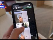 Stepmom accidentally sent her naked photos to her stepson and fucked him 2/16