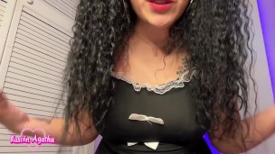 ROLEPLAY: Mucama sexy te da una atención personalizada con un SÚPER SQUIRT / agathadolly