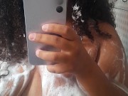 I love showing off in the shower. 4/16