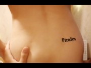 Slim teen with cum on tongue 4k upscale 2/16