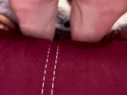 daddy do u want to cum all over my feet? 12/16