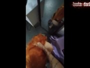 RUIVA SAFADA MAMANDO ATÉ GANHAR LEITINHO NA CARA DarkElf66 12/16