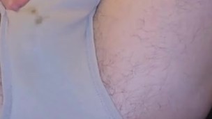 Sexy Goon Straight Edge Under A Hotel Desk Dangling Close Up Cock Twink Shorties