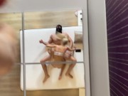 Fuck with Nela Decker reflection in the mirror 13/16