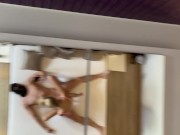 Fuck with Nela Decker reflection in the mirror 4/16