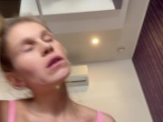 Fuck with Nela Decker reflection in the mirror 8/16