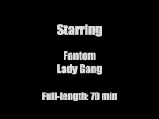 Hard cowgirl, missionary fuck and squirt with Lady Gang in the hotel room 1/16