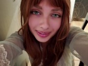 Redhead slut sucks hers roommates cock 6/16