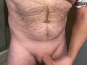 Cumming while taking a break from this painting job, trying to be quiet 7/16