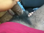 THROAT FUCKING LIGHT SKIN FREAK IN HER BACK SEAT!!!!!!!! 11/16