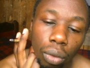 AMATEUR BOY SMOKING WEED AND GETTING HIGH - Screenshot 13 of 16 - Big Cock