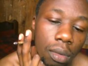 AMATEUR BOY SMOKING WEED AND GETTING HIGH - Screenshot 9 of 16 - Smoking