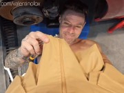 hard sex in the mechanic's workshop, big ass gets fucked by her mechanic. 1/16