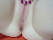 su coño peludo tiene un gran orgasmo 4/16