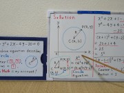 Equation describes a Circle.[JapanMath](Big Natural Tits) 7/16