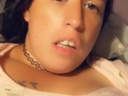 Surprised dildo slid in to far. 4/16