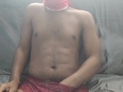 Shooting cum at my own face! 7/16