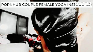 YOGA INSTRUCTOR SEX LIFTED UP IN THE AIR