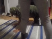 How I enjoy dominating my slave and kicking him 14/16