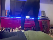 today it's time for exercise and my slave 16/16